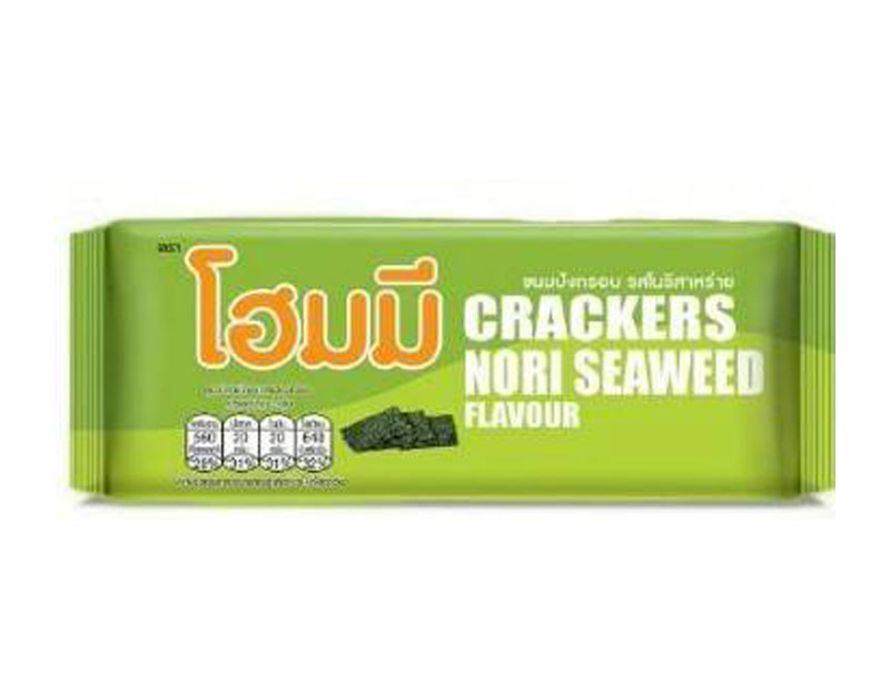 ขนม 16.- โฮมมี่ รสสาหร่าย 120 กรัม