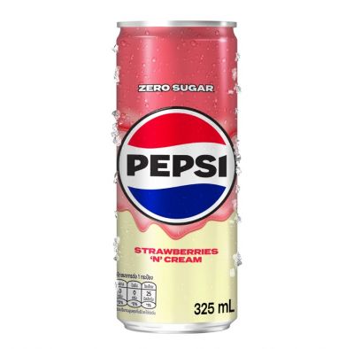 เป๊ปซี่ สตรอเบอร์รี่ zero sugar 325 ml