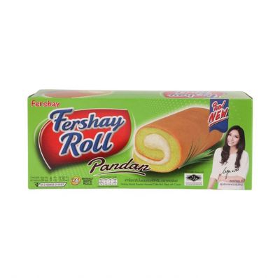 ขนม 35.- เฟอร์เชย์โรลใบเตย 120 กรัม