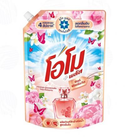 โอโมชนิดน้ำ พิงค์ ฟลอรัล 1300 มล