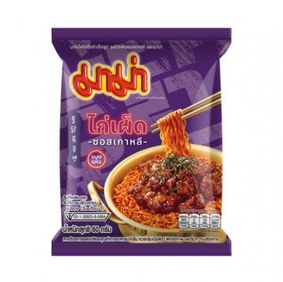 มาม่ารสไก่เผ็ดซอสเกาหลี 60 กรัม